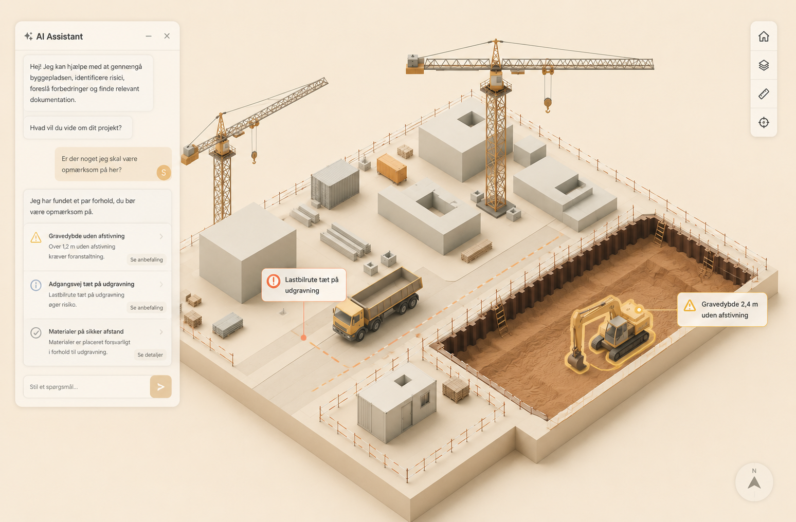 SmartSite + AI — visual